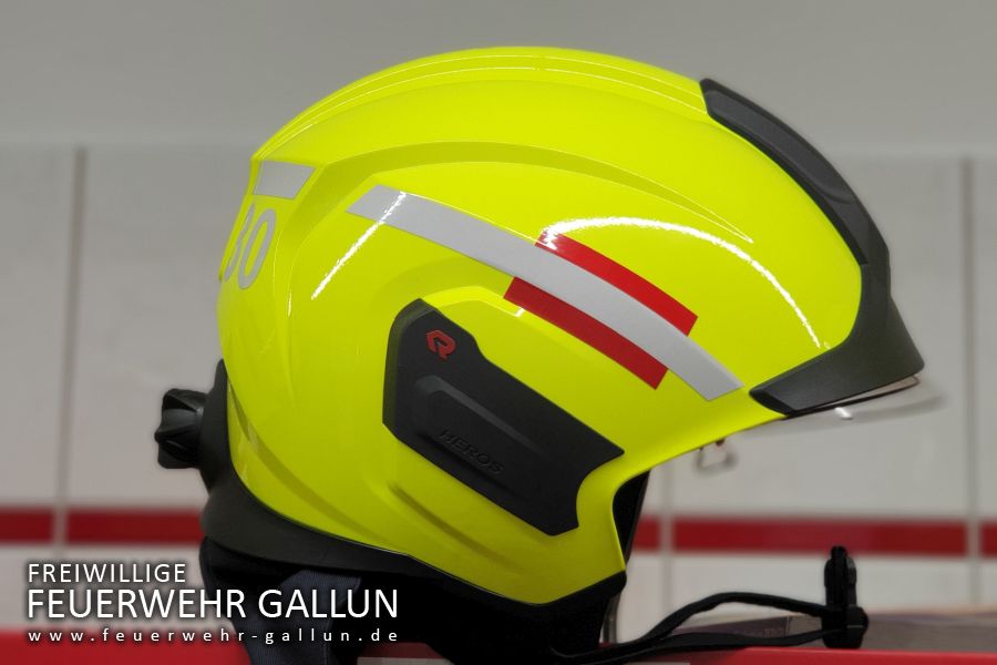 Unser neuer Feuerwehrhelm